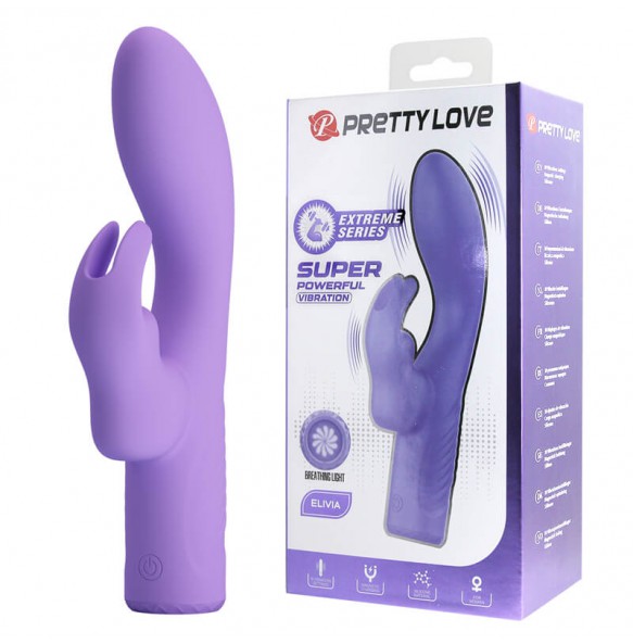 Pretty Love - ELIVIA Super Powerful Vibration Massager Wand (Chargeable - Purple) Pretty Love - ELIVIA Super Powerful Vibration Massager Wand (Chargeable - Purple)